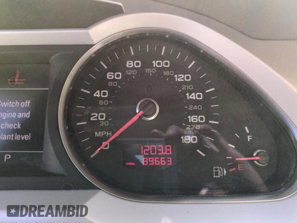 2011 Audi A6 Premium Plus with VIN WAUFGAFB3BN031282, listed as a Copart auction lot 52895245 with 89,663 mi miles and Salvage title. Bid and sale history available at DreamBid. Image 9.