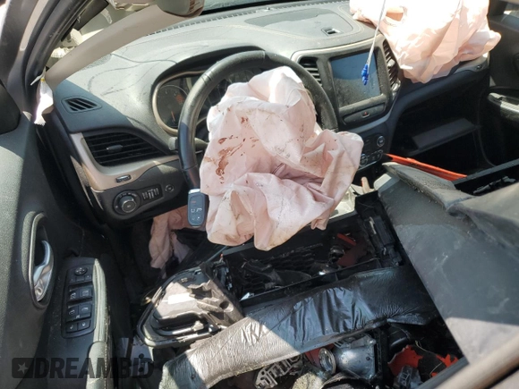 2016 Jeep Cherokee Altitude with VIN 1C4PJMCB0GW103491, listed as a Copart auction lot 57629645 with Not provided miles and Salvage title. Bid and sale history available at DreamBid. Image 8.