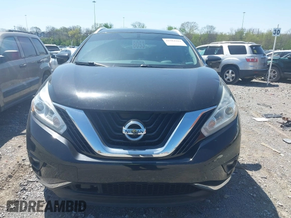 2017 Nissan Murano SL with VIN 5N1AZ2MH3HN111903, listed as a IAAI auction lot 41984282 with 100,514 mi miles and . Bid and sale history available at carsss.com. Image 12.