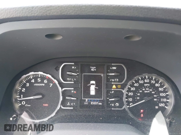 2019 Toyota Tundra 2WD SR with VIN 5TFRY5F14KX245486, listed as a IAAI auction lot 41171640 with 85,697 mi miles. Bid and sale history available at carsss.com. Image 7.