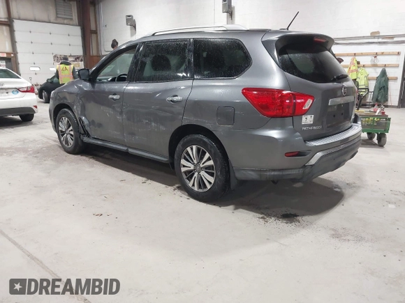 2017 Nissan Pathfinder SL with VIN 5N1DR2MM2HC622055, listed as a IAAI auction lot 41979816 with 123,355 mi miles. Bid and sale history available at carsss.com. Image 3.