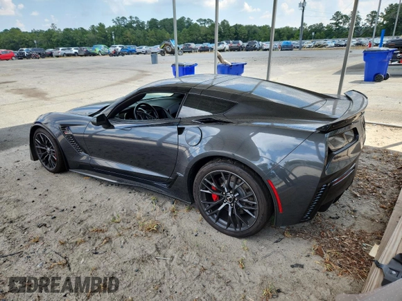2018 Chevrolet Corvette Z06 1LZ with VIN 1G1YP2D66J5601225, listed as a Copart auction lot 63471035 with 37,067 mi miles and Clean title. Bid and sale history available at DreamBid. Image 2.