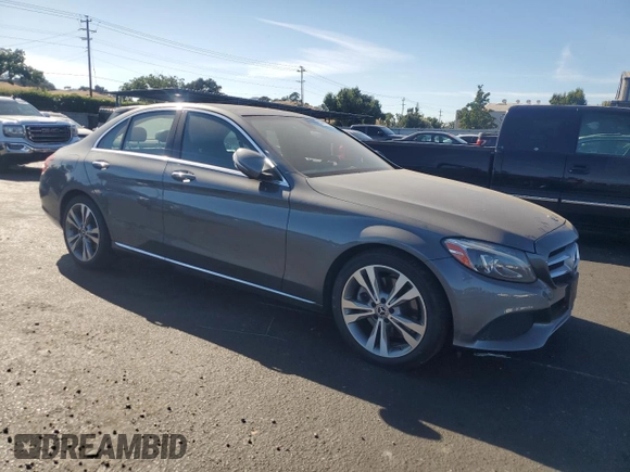 2018 Mercedes-Benz C 300 with VIN 55SWF4JB1JU243530, listed as a Copart auction lot 65441435 with Not provided miles and Clean title. Bid and sale history available at DreamBid. Image 4.