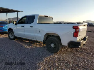 2020 Chevrolet Silverado 1500 Work Truck with VIN 1GCRWAEH5LZ343736, listed as a Copart auction lot 43262435 with 83,090 mi miles and Salvage Title. Bid and sale history available at DreamBid. Image 2.