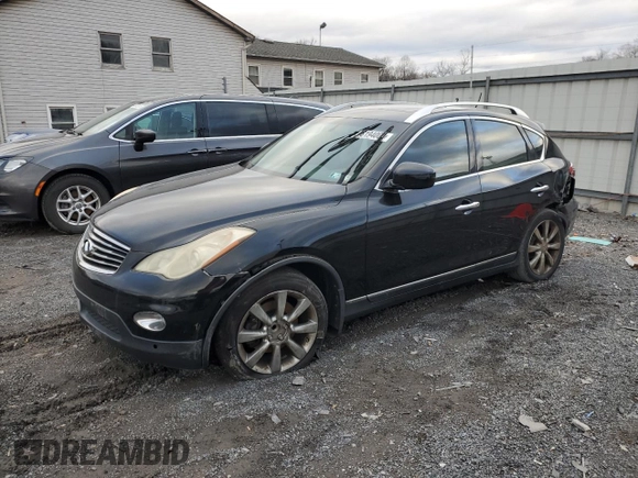 2008 Infiniti EX Journey with VIN JNKAJ09E68M302072, listed as a Copart auction lot 48194005 with Not provided miles and Salvage title. Bid and sale history available at DreamBid. Image 1.