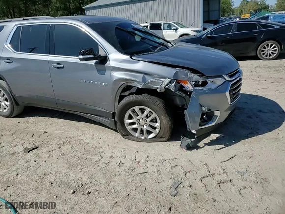 2021 Chevrolet Traverse LT Cloth with VIN 1GNEVGKW1MJ218263, listed as a Copart auction lot 48031995 with 84,124 mi miles and Non Repairable. Bid and sale history available at carsss.com. Image 15.