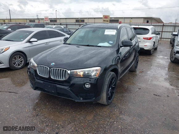 2015 BMW X3 xDrive28i with VIN 5UXWX9C58F0D47085, listed as a IAAI auction lot 41898918 with 110,202 mi miles. Bid and sale history available at carsss.com. Image 17.