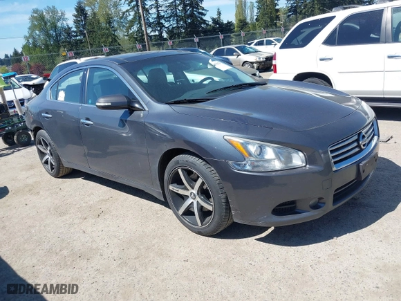 2012 Nissan Maxima 3.5 SV with VIN 1N4AA5AP6CC868510, listed as a IAAI auction lot 42078370 with 173,124 mi miles. Bid and sale history available at carsss.com. Image 1.