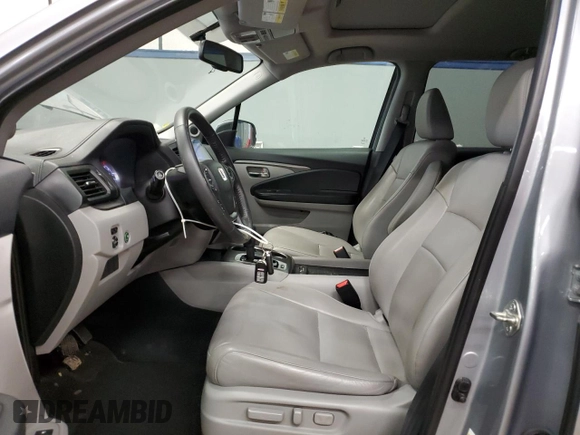 2018 Honda Pilot EX-L with VIN 5FNYF6H53JB005975, listed as a Copart auction lot 46152165 with 78,035 mi miles and Salvage Title. Bid and sale history available at DreamBid. Image 7.