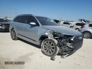 2024 Audi Q7 Premium Plus with VIN WA1LCBF74RD003858, listed as a Copart auction lot 73796074 with 9,755 mi miles and Salvage Title. Bid and sale history available at carsss.com. Image 4.