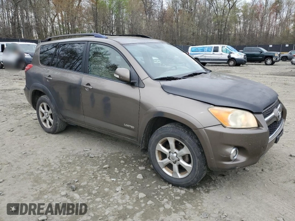 2009 Toyota RAV4 Ltd with VIN JTMBF31V995005636, listed as a Copart auction lot 52102815 with 257,439 mi miles and Clean Title. Bid and sale history available at carsss.com. Image 4.