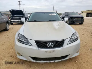 2007 Lexus IS 250 with VIN JTHCK262475009579, listed as a Copart auction lot 65631245 with 185,606 mi miles and Clean title. Bid and sale history available at DreamBid. Image 5.