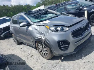 2019 Kia Sportage EX with VIN KNDPN3AC5K7591849, listed as a IAAI auction lot 42166917 with 50,984 mi miles and . Bid and sale history available at DreamBid. Image 1.