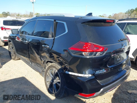 2017 Nissan Rogue SL with VIN 5N1AT2MT0HC856366, listed as a IAAI auction lot 41894810 with 76,914 mi miles and . Bid and sale history available at DreamBid. Image 3.