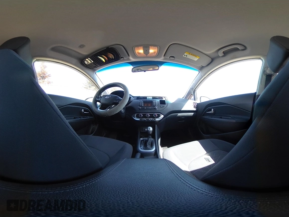 2012 Kia Rio EX with VIN KNADN5A37C6031494, listed as a IAAI auction lot 42052186 with 141,765 mi miles. Bid and sale history available at carsss.com. Image 18.