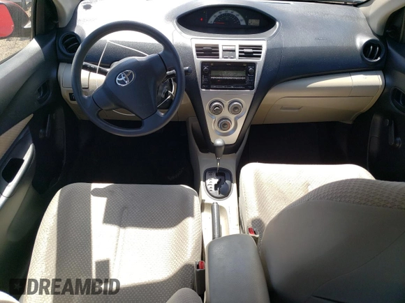 2008 Toyota Yaris with VIN JTDBT923381255744, listed as a Copart auction lot 54938105 with 80,932 mi miles and Clean Title. Bid and sale history available at carsss.com. Image 8.