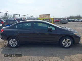 2014 Honda Civic Sedan LX with VIN 2HGFB2F56EH519836, listed as a IAAI auction lot 42109040 with 134,873 mi miles. Bid and sale history available at carsss.com. Image 14.