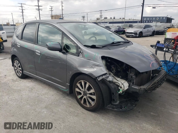 2013 Honda Fit Sport z VIN JHMGE8H63DC046822, wystawiony jako Copart lot #54490275 z przebiegiem 93 678 mil mil oraz Szkoda całkowita • Salvage title. Historia ofert i sprzedaży dostępna na DreamBid. Obrazek 4.