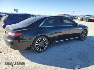 2017 Lincoln Continental Reserve with VIN 1LN6L9NC6H5631760, listed as a Copart auction lot 87201744 with 44,118 mi miles and Salvage Title. Bid and sale history available at DreamBid. Image 3.