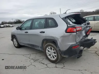 2017 Jeep Cherokee Sport with VIN 1C4PJMAS5HW632004, listed as a Copart auction lot 48033275 with 95,496 mi miles and Salvage Title. Bid and sale history available at carsss.com. Image 2.