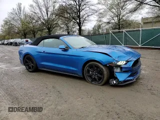 2020 Ford Mustang EcoBoost with VIN 1FATP8UH1L5181811, listed as a Copart auction lot 52196455 with 39,762 mi miles and Salvage Title. Bid and sale history available at carsss.com. Image 10.