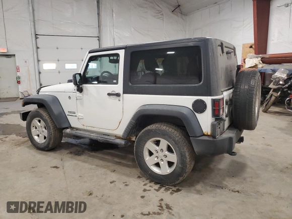 2013 Jeep Wrangler Sport with VIN 1C4AJWAG3DL557070, listed as a Copart auction lot 50683425 with 193,416 mi miles and Clean Title. Bid and sale history available at carsss.com. Image 2.