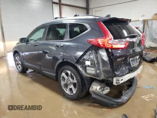2017 Honda CR-V EX with VIN 5J6RW2H55HL022128, listed as a Copart auction lot 50517305 with 77,382 mi miles and Salvage Title. Bid and sale history available at carsss.com. Image 2.