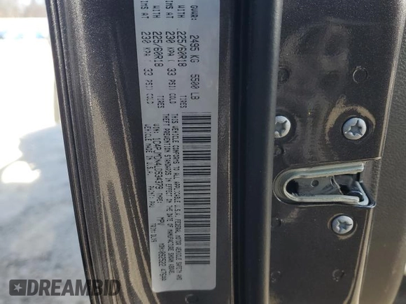 2020 Jeep Cherokee Limited with VIN 1C4PJMDN4LD534379, listed as a Copart auction lot 41686455 with 59,695 mi miles and Salvage title. Bid and sale history available at DreamBid. Image 13.