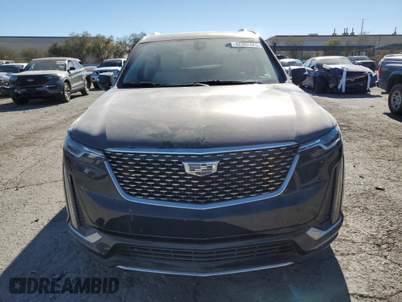 2022 Cadillac XT6 Premium Luxury with VIN 1GYKPCRS9NZ125022, listed as a Copart auction lot 42392485 with 34,703 mi miles and Salvage Title. Bid and sale history available at carsss.com. Image 5.