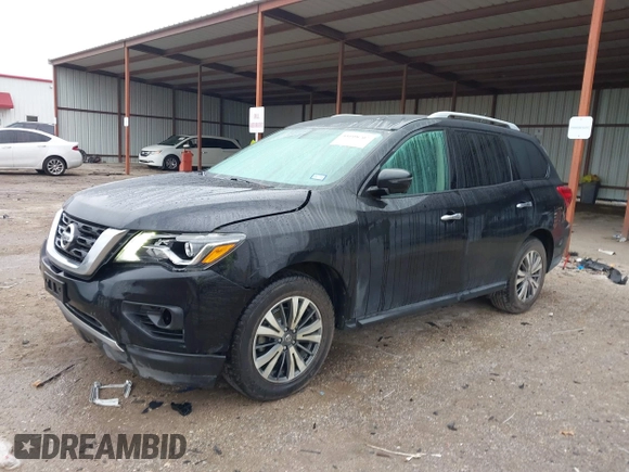 2018 Nissan Pathfinder SV with VIN 5N1DR2MN7JC633034, listed as a IAAI auction lot 41608707 with 118,694 mi miles. Bid and sale history available at carsss.com. Image 17.