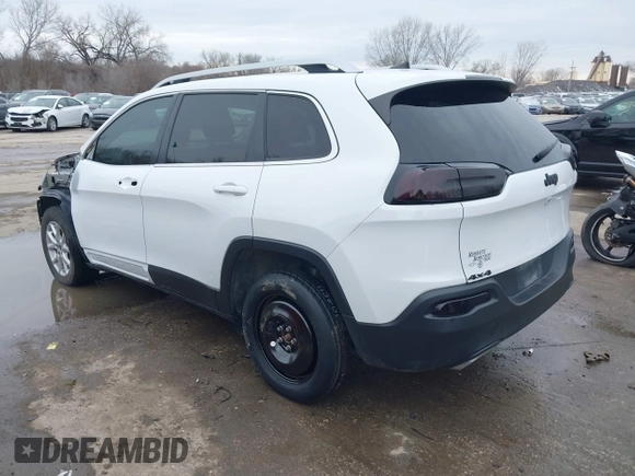 2018 Jeep Cherokee Latitude Plus with VIN 1C4PJMLX5JD581775, listed as a IAAI auction lot 41684428 with 151,225 mi miles and . Bid and sale history available at carsss.com. Image 3.