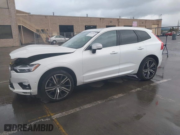 2019 Volvo XC60 R-Design with VIN LYV102RMXKB327226, listed as a IAAI auction lot 41922619 with 46,823 mi miles. Bid and sale history available at carsss.com. Image 2.
