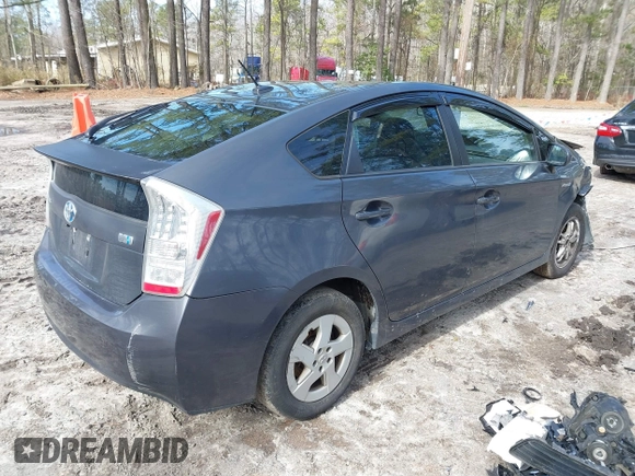2010 Toyota Prius II with VIN JTDKN3DU1A0018016, listed as a IAAI auction lot 41586773 with 129,510 mi miles and . Bid and sale history available at carsss.com. Image 4.