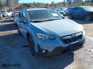 2022 Subaru Crosstrek Premium with VIN JF2GTAEC2NH277547, listed as a IAAI auction lot 41464177 with 42,683 mi miles. Bid and sale history available at carsss.com. Image 1.