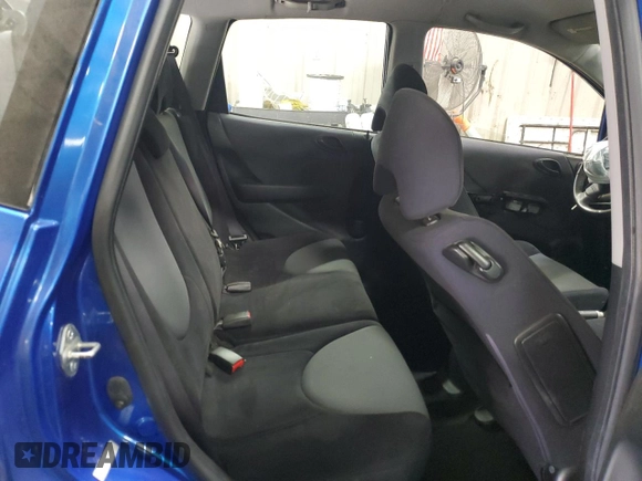 2008 Honda Fit Sport with VIN JHMGD38678S036943, listed as a Copart auction lot 48929485 with 152,950 mi miles and Salvage Title. Bid and sale history available at carsss.com. Image 10.