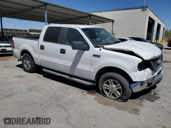 2008 Ford F-150 XLT with VIN 1FTPW12V48KC85314, listed as a Copart auction lot 54584605 with 177,811 mi miles and Salvage title. Bid and sale history available at DreamBid. Image 4.