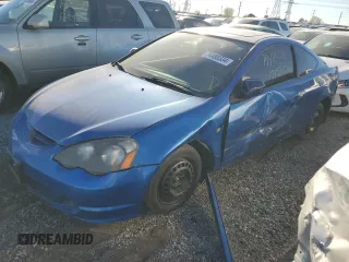 2006 Acura RSX with VIN JH4DC54826S017335, listed as a Copart auction lot 74480334 with 154,275 mi miles and Salvage Title. Bid and sale history available at carsss.com. Image 1.