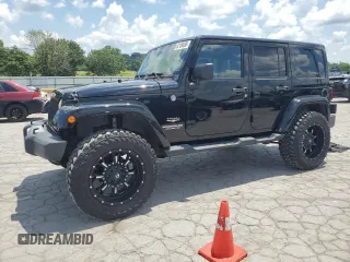 2013 Jeep Wrangler Unlimited Sahara with VIN 1C4BJWEG6DL527611, listed as a Copart auction lot 62100495 with 105,111 mi miles and Clean title. Bid and sale history available at DreamBid. Image 1.