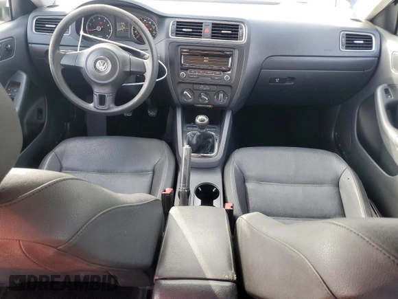 2012 Volkswagen Jetta Sedan SE w/Convenience & Sunroof PZEV with VIN 3VWBP7AJXCM317268, listed as a Copart auction lot 44038685 with 121,302 mi miles and Salvage Title. Bid and sale history available at carsss.com. Image 8.