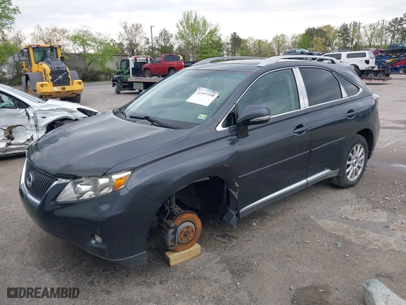 2010 Lexus RX 350 with VIN 2T2BK1BA2AC017853, listed as a IAAI auction lot 41597398 with NaN miles. Bid and sale history available at carsss.com. Image 18.