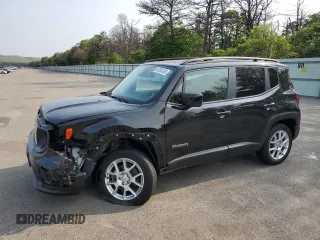 2019 Jeep Renegade Latitude z VIN ZACNJBBB0KPK20133, wystawiony jako Copart lot #59282435 z przebiegiem 15 462 mil mil oraz Szkoda całkowita • Salvage title. Historia ofert i sprzedaży dostępna na DreamBid. Obrazek 1.