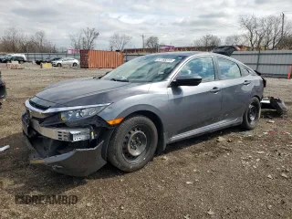 2017 Honda Civic LX with VIN 19XFC2F55HE034793, listed as a Copart auction lot 51168315 with Not Provided miles and Salvage Title. Bid and sale history available at DreamBid. Image 1.