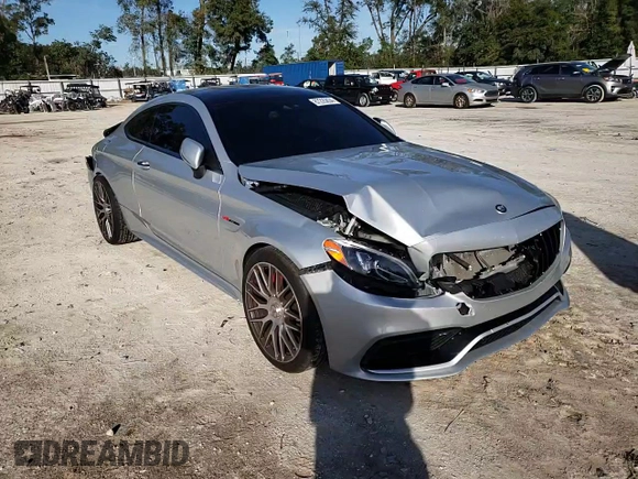 2017 Mercedes-Benz C 63 S AMG with VIN WDDWJ8HB4HF471689, listed as a Copart auction lot 87225834 with 77,678 mi miles and Salvage Title. Bid and sale history available at carsss.com. Image 11.