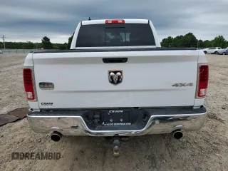 2017 Ram 1500 Longhorn with VIN 1C6RR7PT7HS821030, listed as a Copart auction lot 57826095 with 123,416 mi miles and Clean title. Bid and sale history available at DreamBid. Image 6.
