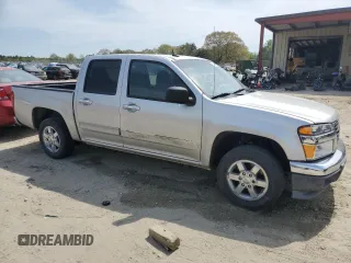2010 GMC Canyon SLE1 with VIN 1GTDSCDE0A8125702, listed as a Copart auction lot 54183855 with 348,711 mi miles and Salvage title. Bid and sale history available at DreamBid. Image 4.