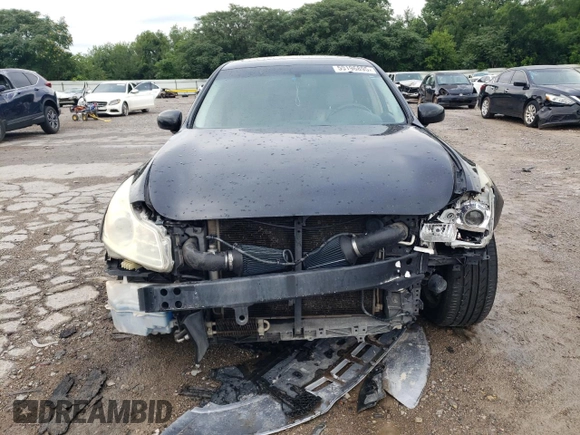 2008 Infiniti G35 Journey with VIN JNKBV61E68M219832, listed as a Copart auction lot 59196895 with Not provided miles and Salvage title. Bid and sale history available at DreamBid. Image 5.