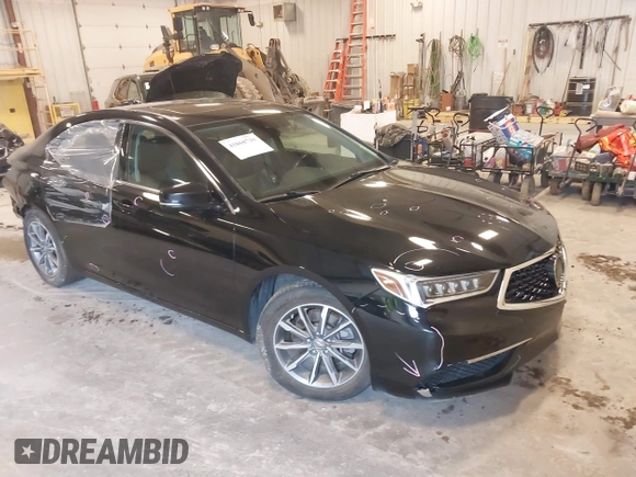 2020 Acura TLX with VIN 19UUB1F34LA014311, listed as a IAAI auction lot 41868739 with 159,592 mi miles. Bid and sale history available at carsss.com. Image 1.