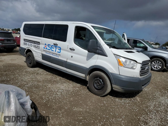 2018 Ford Transit Passenger XL with VIN 1FBZX2ZM4JKA01232, listed as a Copart auction lot 46631685 with 267,330 mi miles and Clean title. Bid and sale history available at DreamBid. Image 4.