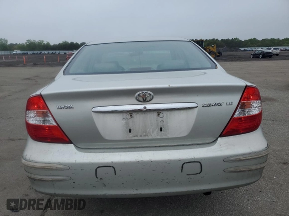 2004 Toyota Camry LE with VIN JTDBE32K840266737, listed as a Copart auction lot 58187325 with 172,013 mi miles and Clean title. Bid and sale history available at DreamBid. Image 6.