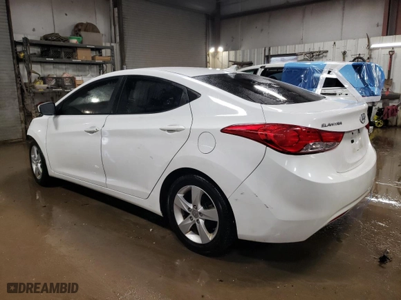 2013 Hyundai Elantra GLS PZEV with VIN 5NPDH4AE2DH446610, listed as a Copart auction lot 47135325 with 196,517 mi miles and Salvage Title. Bid and sale history available at carsss.com. Image 2.